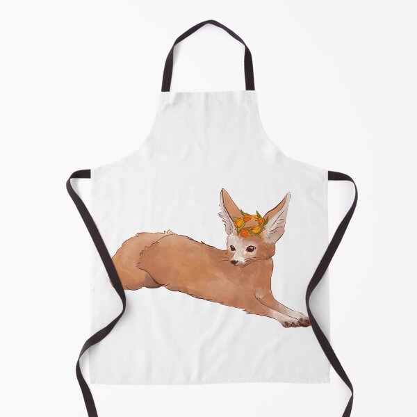 Item preview, Fox with a wreath of tulips designed and sold by thebrokenbird.