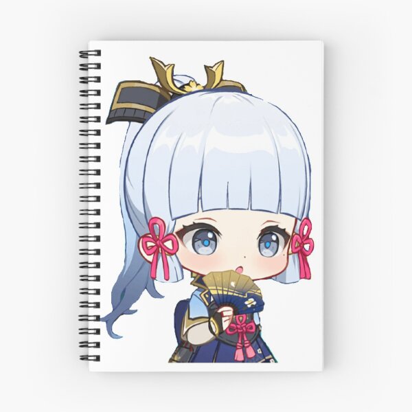 Item preview, Kamisato Ayaka Cute Chibi - Genshin Impact designed and sold by Omagatoki.