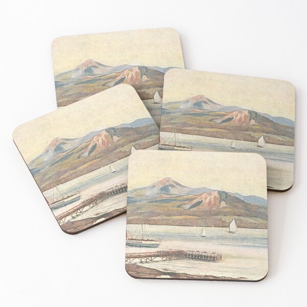 Item preview, Vintage Illustration of Brodick Bay, Arran designed and sold by yourscotland.