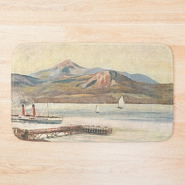 Item preview, Vintage Illustration of Brodick Bay, Arran designed and sold by yourscotland.