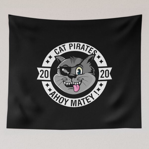 Item preview, cat pirates head designed and sold by Dahiss.