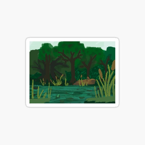 Item preview, pixel swamp designed and sold by dcharron223.