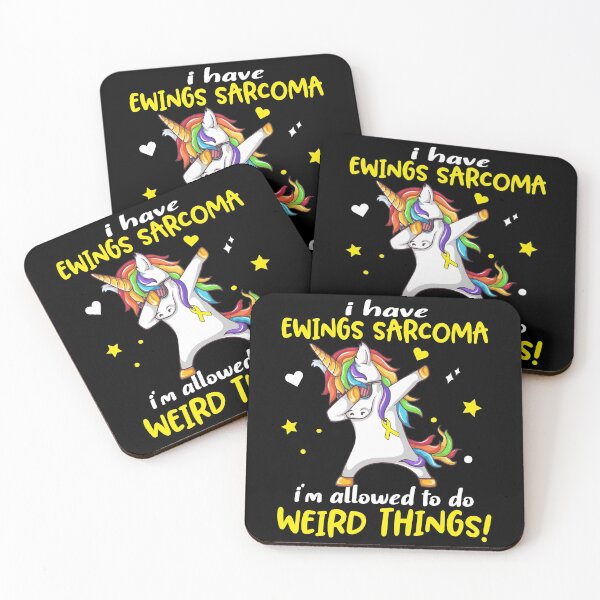 Item preview, Ewings Sarcoma Warrior I'm Allowed To Do Weird Things designed and sold by Brad-FI.