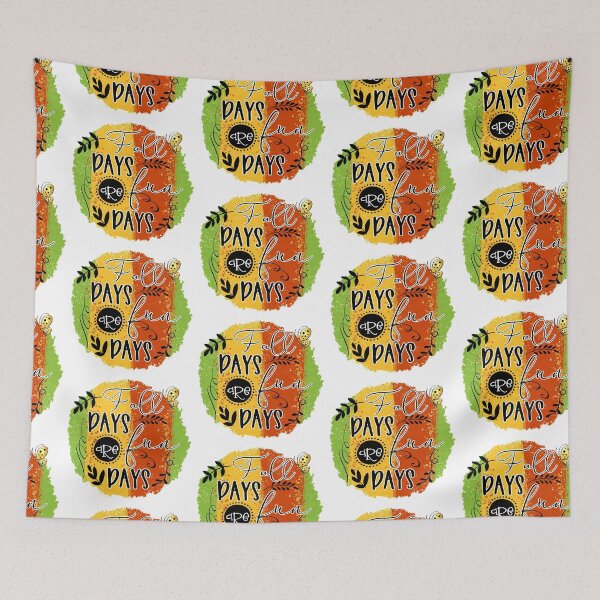 Item preview, Fall Days are Fun Days- Fall Autumn Season Gifts designed and sold by younghopes.