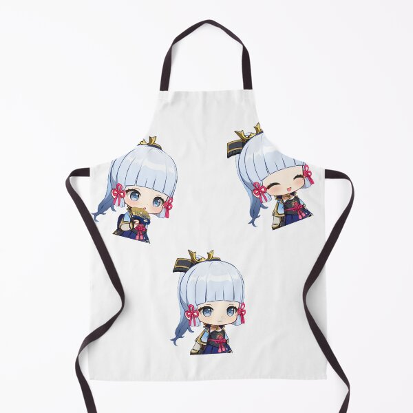 Item preview, Kamisato Ayaka Cute Chibi Stickers Pack - Genshin Impact designed and sold by Omagatoki.