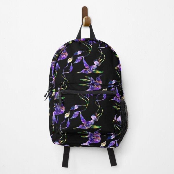 Item preview, Spirit world of magic purple dreams abstract hummingbirds  designed and sold by TitaCris.