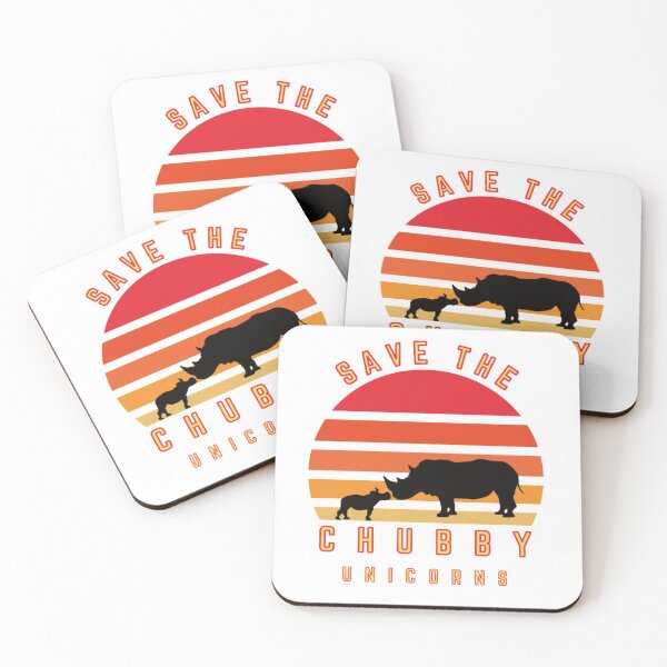 Item preview, save the chubby unicorns,retro,vintage,nashron designed and sold by Ammar-the-goat.