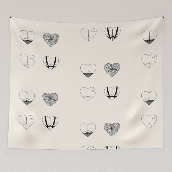 Item preview, ASS HEART designed and sold by SmartDigitalArt.