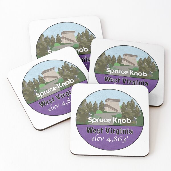 Item preview, Spruce Knob, West Virginia - State Highpoint #24 designed and sold by PeakButtons.