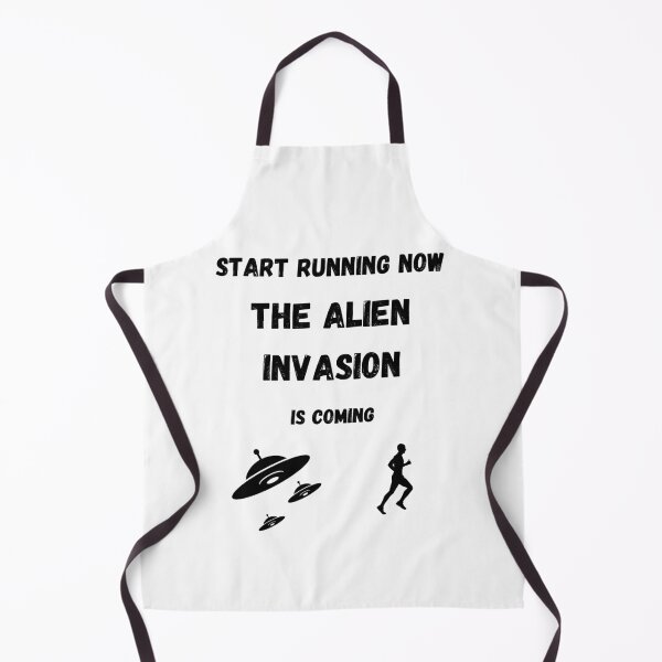 Item preview, Start Running The Alien Invasion is Coming designed and sold by AustaArt.