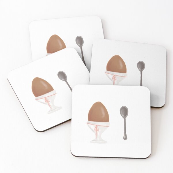 Item preview, egg and spoon - cottagecore designed and sold by pine-fresh.