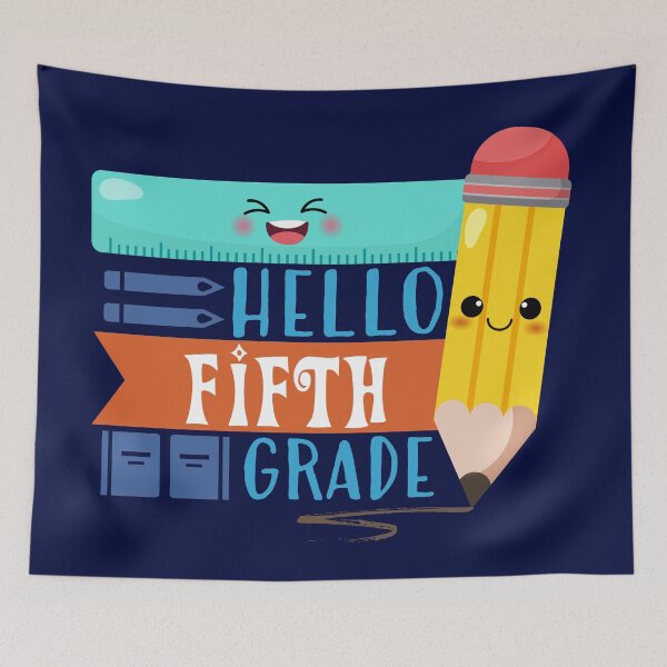 Item preview, Hello Fifth Grade (Dark) designed and sold by the-krisney-way.