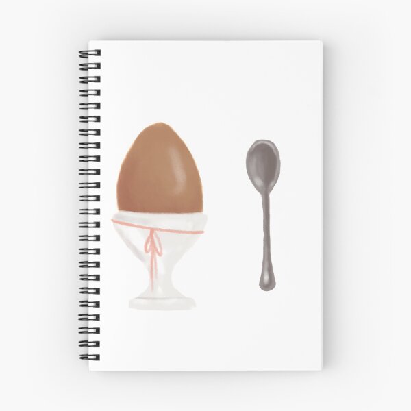 Item preview, egg and spoon - cottagecore designed and sold by pine-fresh.
