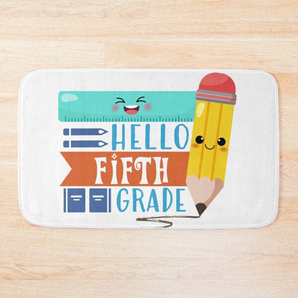 Item preview, Hello Fifth Grade (Light) designed and sold by the-krisney-way.