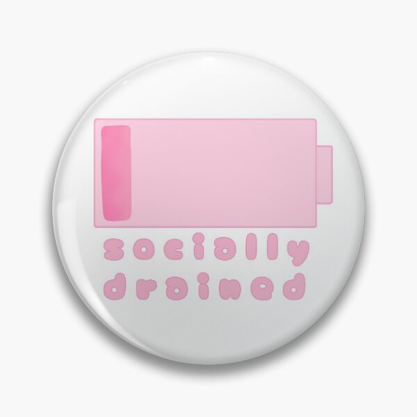 Item preview, socially drained  designed and sold by vanillagutz.