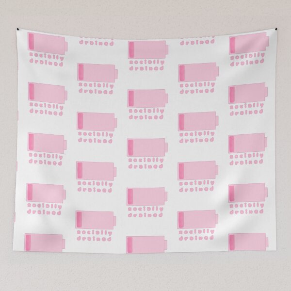 Item preview, socially drained  designed and sold by vanillagutz.