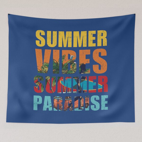 Item preview, summer vibes summer paradise :palm - sun - sandals and more... (summer escape)-swimming cap for long hair designed and sold by charaf19.