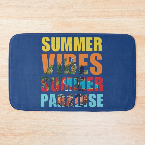 Item preview, summer vibes summer paradise :palm - sun - sandals and more... (summer escape)-swimming cap for long hair designed and sold by charaf19.