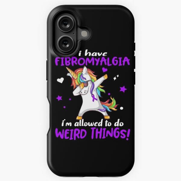 Item preview, Fibromyalgia Warrior I'm Allowed To Do Weird Things designed and sold by Brad-FI.