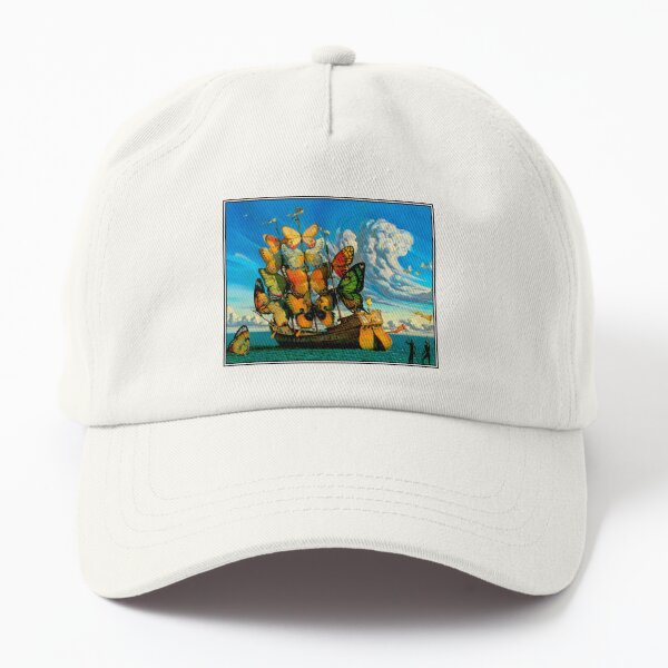 Artikel-Vorschau von SCHMETTERLINGS-SCHIFF: Vintage Surreal Abstract Fantasy Print, designt und verkauft von posterbobs.