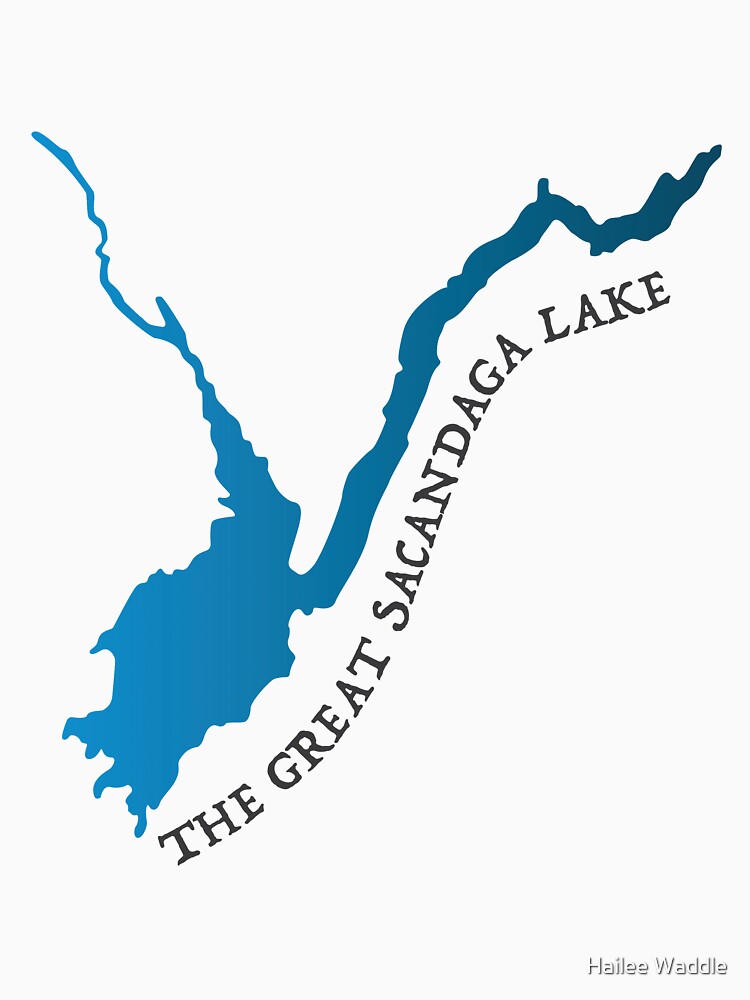 "The Great Sacandaga Lake" Tshirt for Sale by Haggle Redbubble gsl