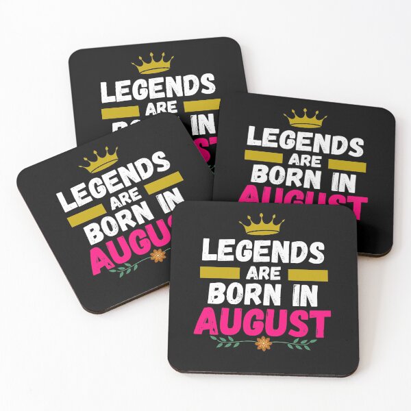 Item preview, legends are born in august designed and sold by ronaldsonou.