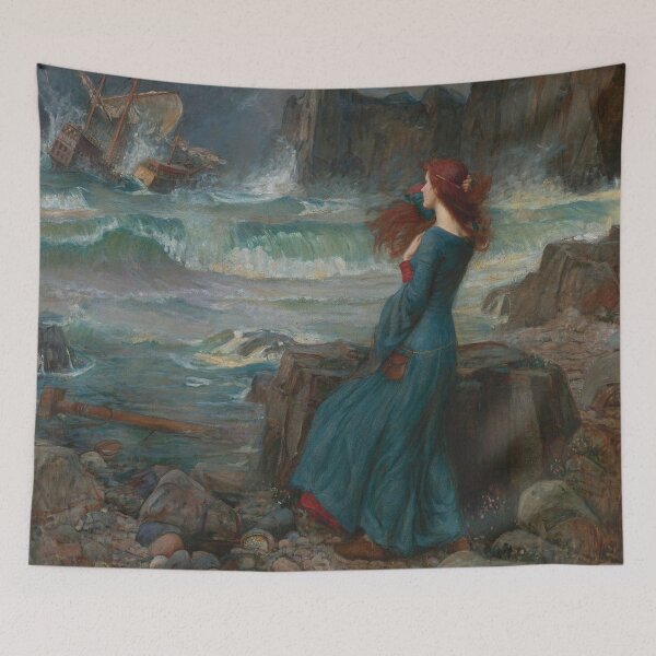 Item preview, John William Waterhouse - Miranda The Tempest designed and sold by Vivanne-art.