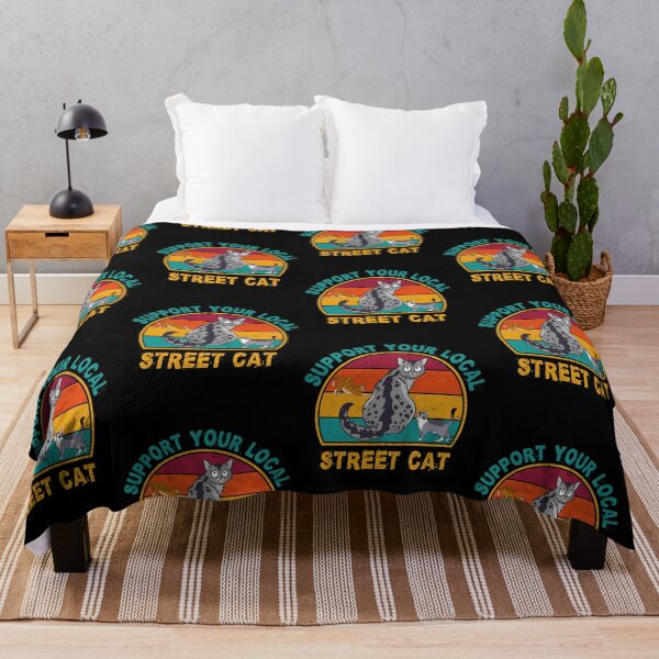 Item preview, Support Your Local Street Cat-cat adoption gift designed and sold by BRtisticDesigns.
