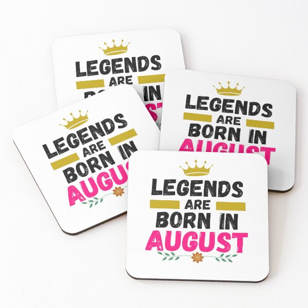 Item preview, legends are born in august designed and sold by ronaldsonou.