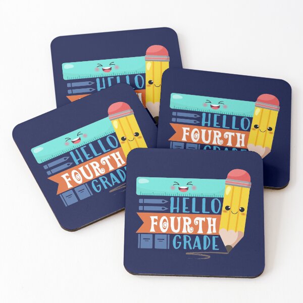 Item preview, Hello Fourth Grade (Dark) designed and sold by the-krisney-way.