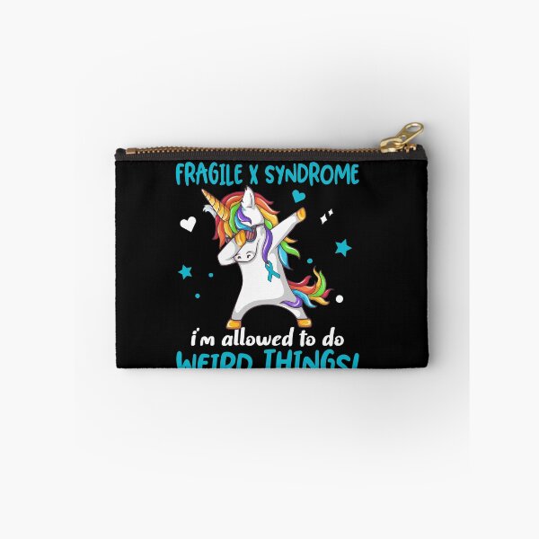 Item preview, Fragile X Syndrome Warrior I'm Allowed To Do Weird Things designed and sold by Brad-FI.
