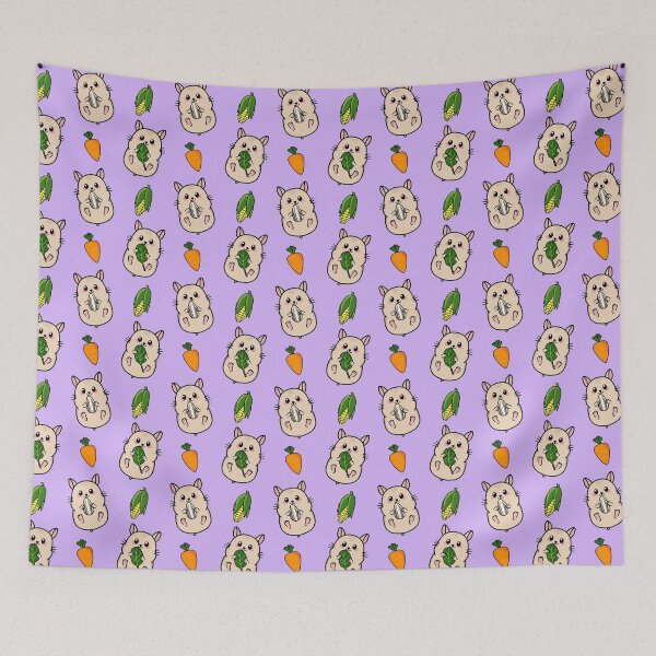 Item preview, Hamster Snacks Purple designed and sold by DesignByFairies.