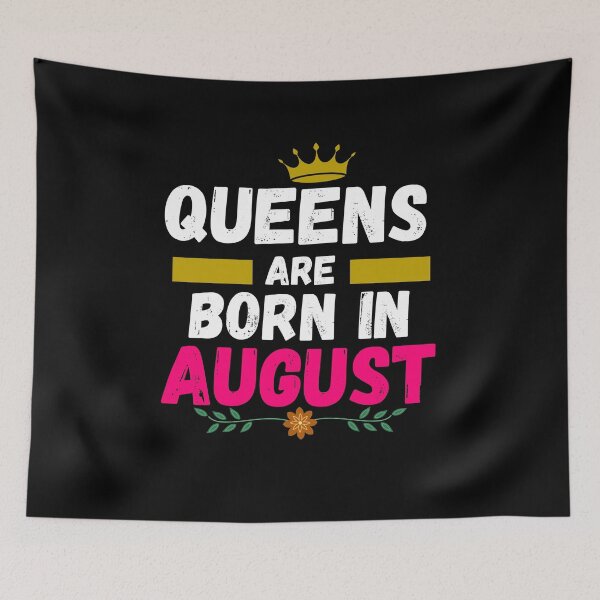 Item preview, queens are born in august designed and sold by ronaldsonou.