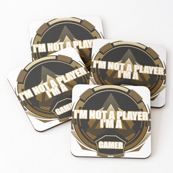 Item preview, I'm Not a Player I'm A Gamer - Apex Gold designed and sold by Sanish Shrestha.