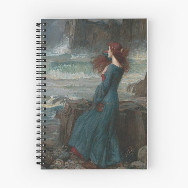 Item preview, John William Waterhouse -Miranda The Tempest,Nº,02. designed and sold by Vivanne-art.