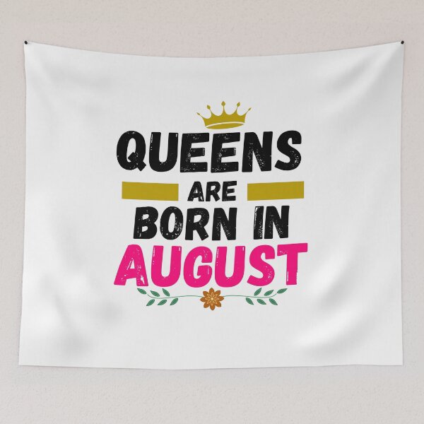 Item preview, queens are born in august designed and sold by ronaldsonou.