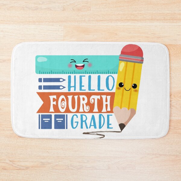 Item preview, Hello Fourth Grade (Light) designed and sold by the-krisney-way.