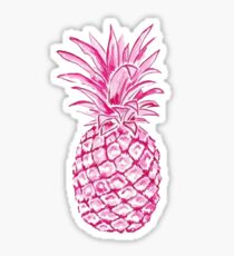 Pink Pineapple Sticker