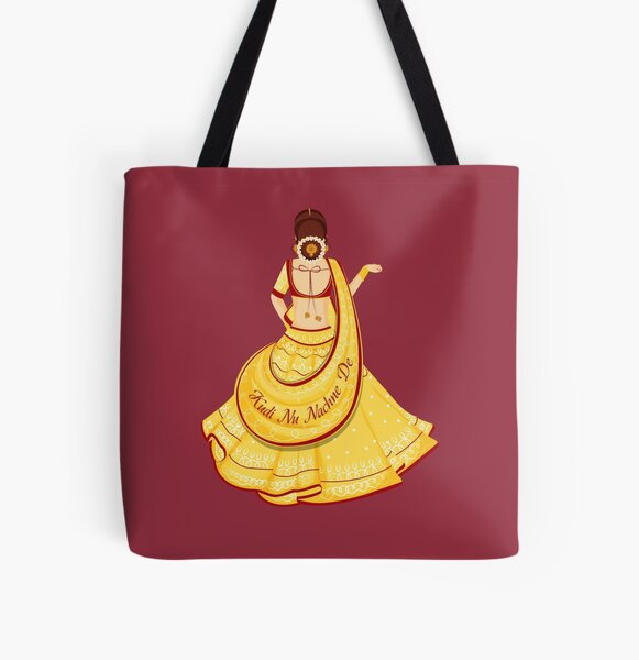 Item preview, Kudi Nu Nachne De (Let the Girl Dance) designed and sold by DesiBoli.