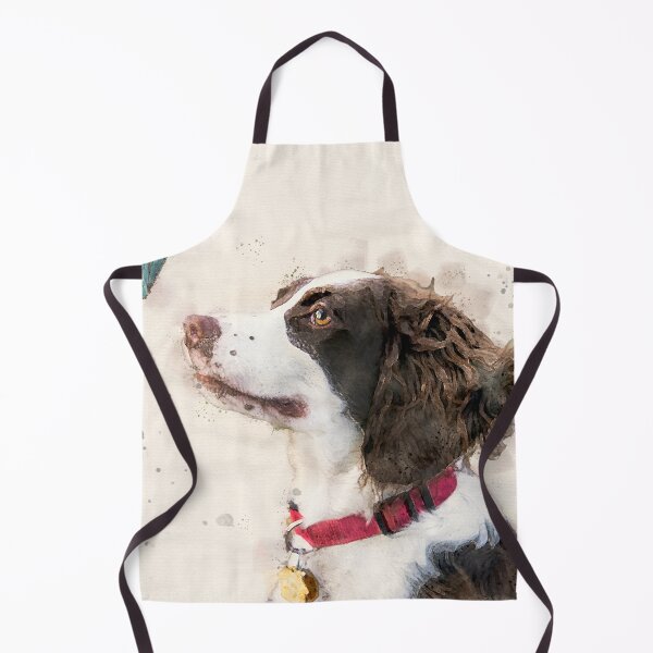 Item preview, English Springer Spaniel watercolor  designed and sold by Gypsykiss.