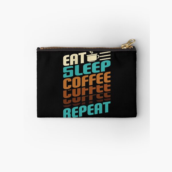 Item preview, Eat sleep coffee repeat designed and sold by AEGMEDIA.