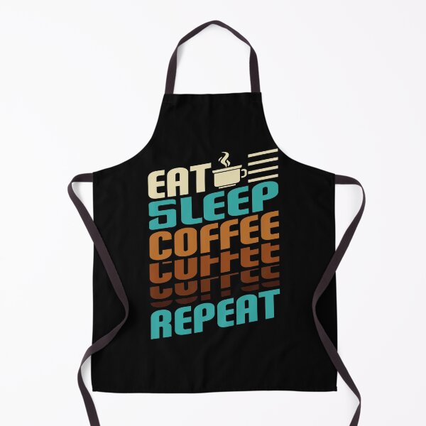 Item preview, Eat sleep coffee repeat designed and sold by AEGMEDIA.