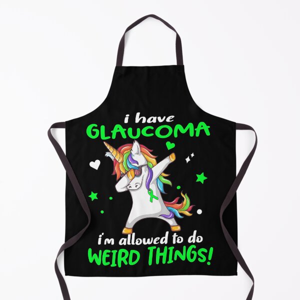 Item preview, Glaucoma Warrior I'm Allowed To Do Weird Things designed and sold by Brad-FI.