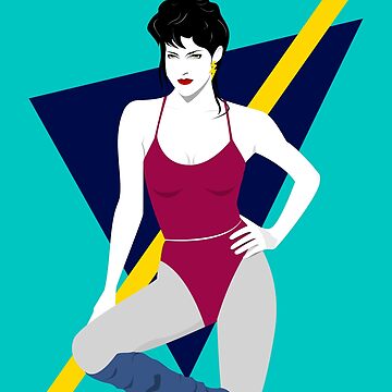 Artwork thumbnail, Girl in the gym by Retroperks