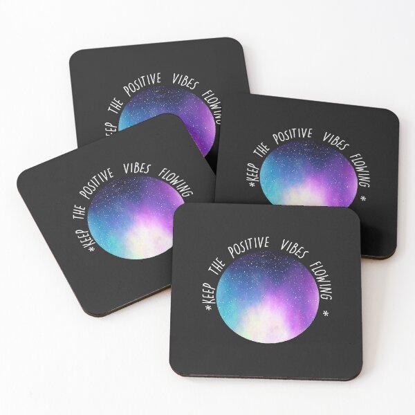 Item preview, Keep the Positive Vibes Flowing Galaxy designed and sold by Only4sometimes.