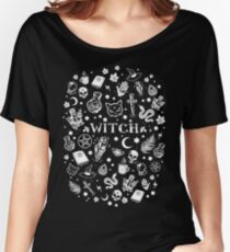 WITCH PATTERN 2 Women's Relaxed Fit T-Shirt