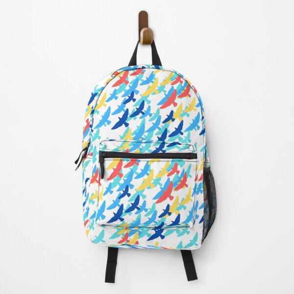 Item preview, Flying colorful bird pattern designed and sold by TheWaterBirds.