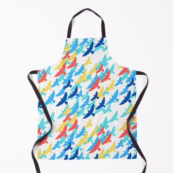 Item preview, Flying colorful bird pattern designed and sold by TheWaterBirds.