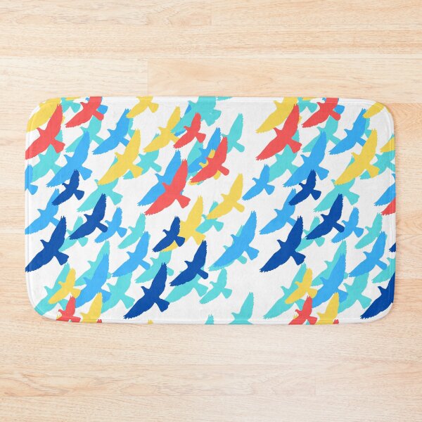 Item preview, Flying colorful bird pattern designed and sold by TheWaterBirds.