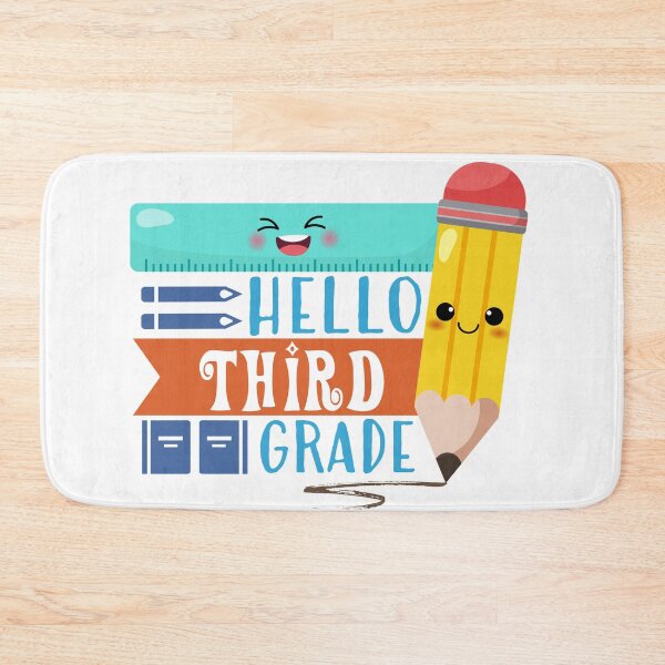 Item preview, Hello Third Grade (Light) designed and sold by the-krisney-way.